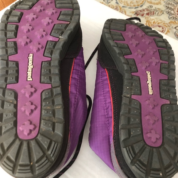 Rare Patagonia Woman’s Nylon Purple Size 8 Lace -Up Sneakers - Picture 15 of 16